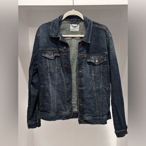 Old Navy medium denim jacket, dark blue